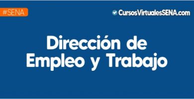 funciones de la direccion de trabajo del sena