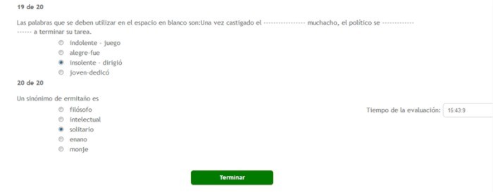 prueba fase ii sena resuelta